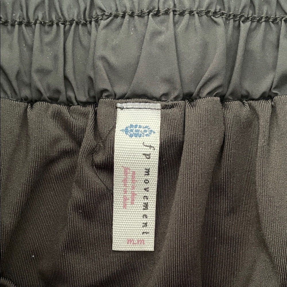 Free People Movement Black Women's Shorts Built In Panty Medium - Picture 9 of 10